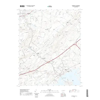 2019 Map of Jefferson City, 2019 Print