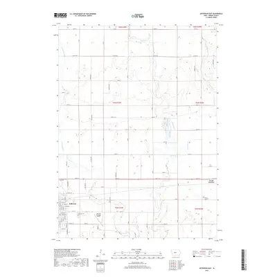 2018 Map of Jefferson East, 2018 Print