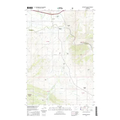 2017 Map of Jefferson Island, 2017 Print