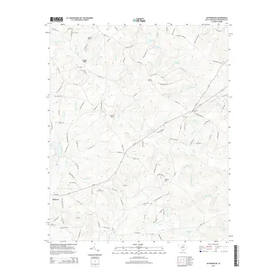 2014 Map of Jefferson NE, 2014 Print