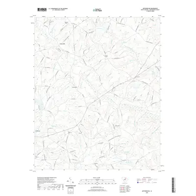 2020 Map of Jefferson NE, 2020 Print