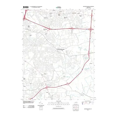 2010 Map of Jeffersontown, 2010 Print