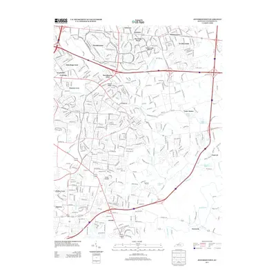 2013 Map of Jeffersontown, 2013 Print