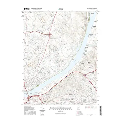 2016 Map of Jeffersonville, 2016 Print
