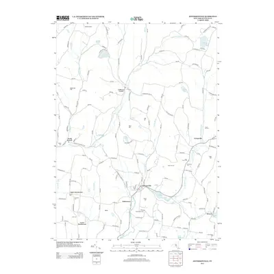 2013 Map of Jeffersonville, 2013 Print