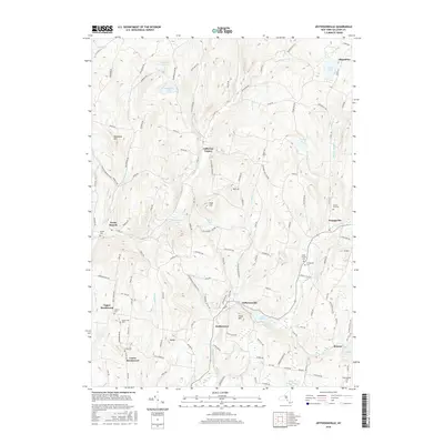 2016 Map of Jeffersonville, 2016 Print