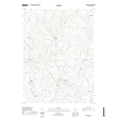 2019 Map of Jeffersonville, 2019 Print