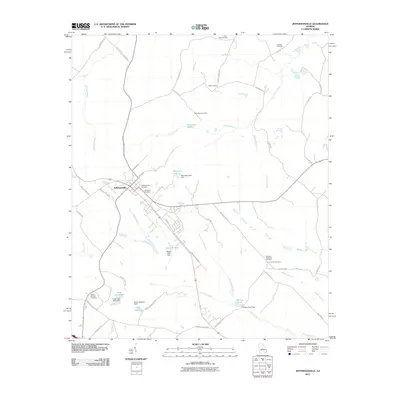 2011 Map of Jeffersonville, 2011 Print