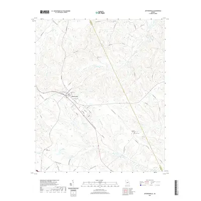 2020 Map of Jeffersonville, 2020 Print