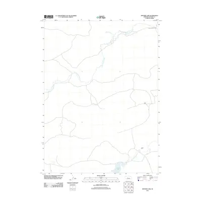 2011 Map of Jefford Lake, 2011 Print