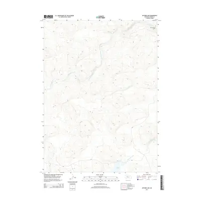 2014 Map of Jefford Lake, 2014 Print