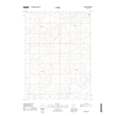 2017 Map of Jefford Lake, 2017 Print