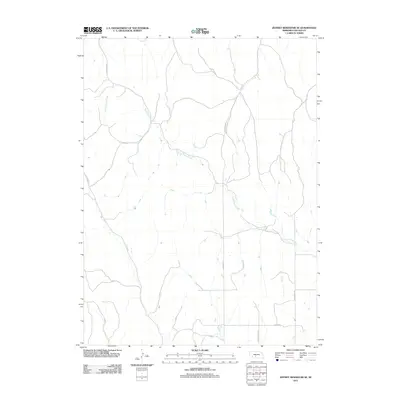2011 Map of Jeffrey Reservoir SE, 2011 Print