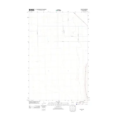 2013 Map of Jelle NE, 2013 Print