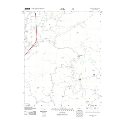 2011 Map of Jellico East, 2011 Print