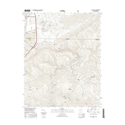 2016 Map of Jellico East, 2016 Print