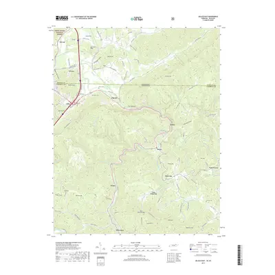2019 Map of Jellico East, 2019 Print