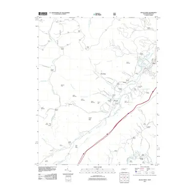 2011 Map of Jellico West, 2011 Print