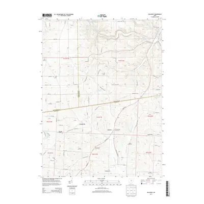 2013 Map of Jelloway, 2013 Print