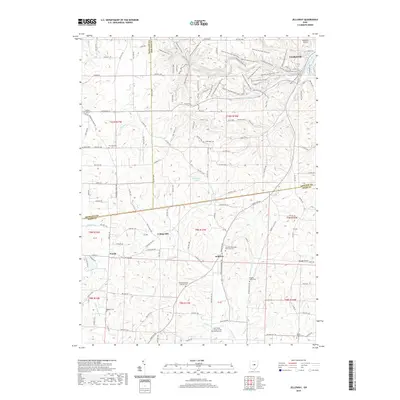 2019 Map of Jelloway, 2019 Print