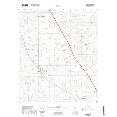 2020 Map of Jemison East, 2020 Print