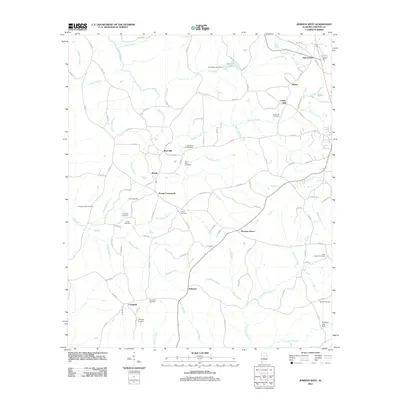 2011 Map of Jemison West, 2011 Print