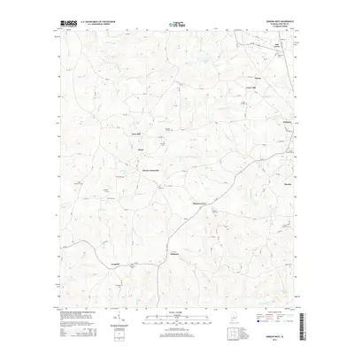 2014 Map of Jemison West, 2014 Print