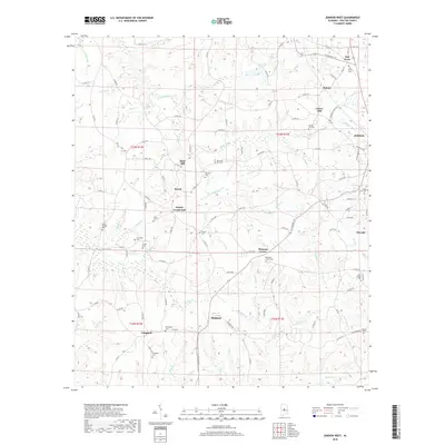 2018 Map of Jemison West, 2018 Print