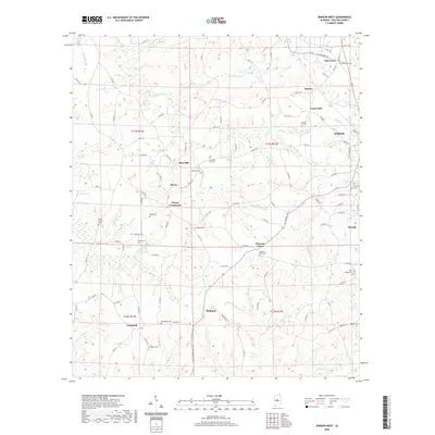 2020 Map of Jemison West, 2020 Print