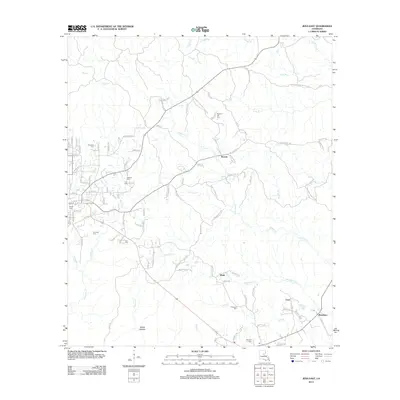 2012 Map of Jena East, 2012 Print