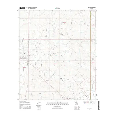 2015 Map of Jena East, 2015 Print