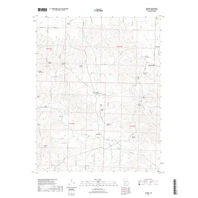 2017 Map of Jenkins, 2017 Print