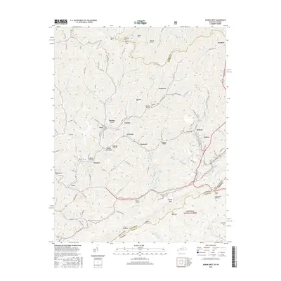 2016 Map of Jenkins West, 2016 Print