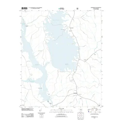 2011 Map of Jenkinsville, 2011 Print