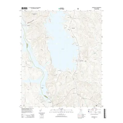 2014 Map of Jenkinsville, 2014 Print