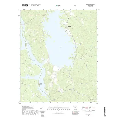 2020 Map of Jenkinsville, 2020 Print