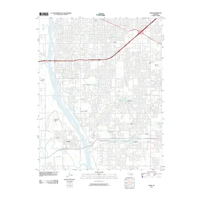 2010 Map of Jenks, 2010 Print
