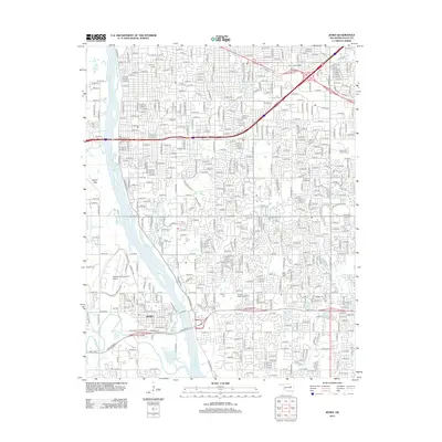 2012 Map of Jenks, 2012 Print