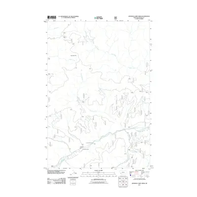 2011 Map of Jennings Camp Creek, 2011 Print