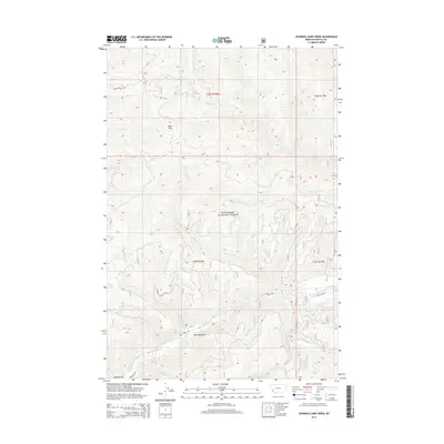 2014 Map of Jennings Camp Creek, 2014 Print