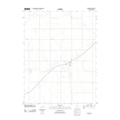 2012 Map of Jennings, 2012 Print