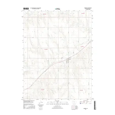 2015 Map of Jennings, 2015 Print