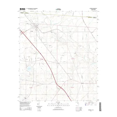 2015 Map of Jennings, 2015 Print