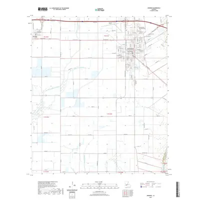2020 Map of Jennings, 2020 Print