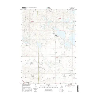 2017 Map of Jennings, 2017 Print