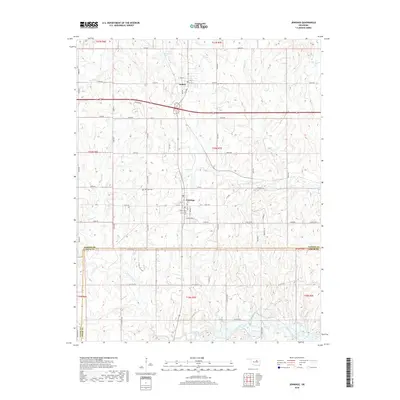 2018 Map of Jennings, 2018 Print