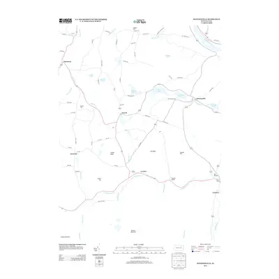 2013 Map of Jenningsville, 2013 Print