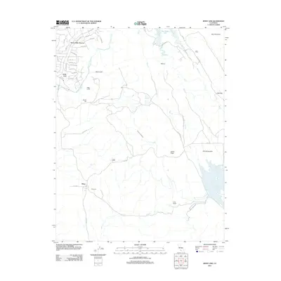 2012 Map of Jenny Lind, 2012 Print