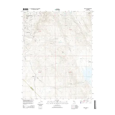 2015 Map of Jenny Lind, 2015 Print