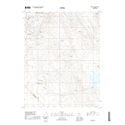 2018 Map of Jenny Lind, 2018 Print